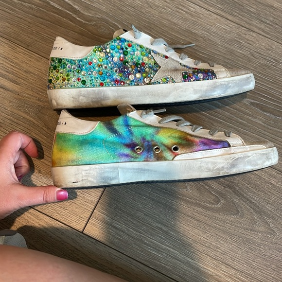 Golden Goose Trainers - Rainbow Fabric/Multicolour Stone/Ice Star - Picture 5 of 11
